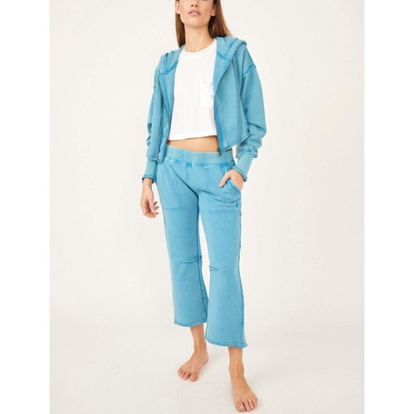 🎉LAST CHANCE🎉 NWT FP Movement Body Language Hoodie / Ocean Horizon - Picture 5 of 10